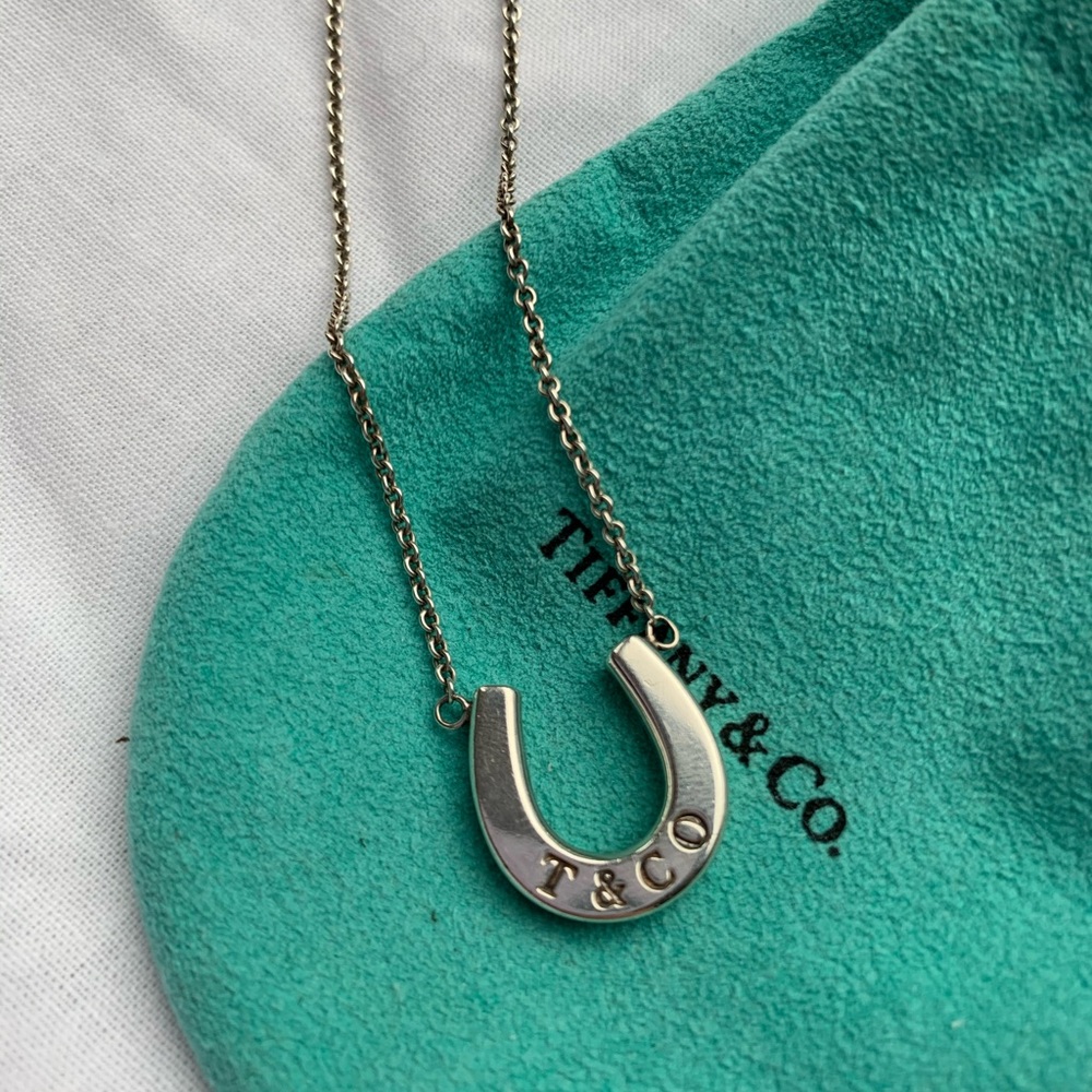Tiffany & co horseshoe necklace